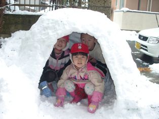 かまくら作り