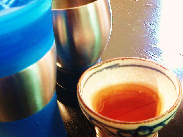 GAMAGAで紅茶を淹れる