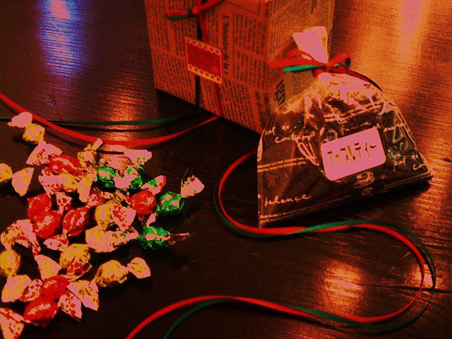 Xmas包装承ります。