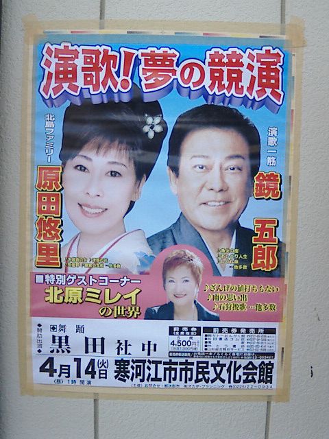 歌謡ショウはいかがでしょうか。