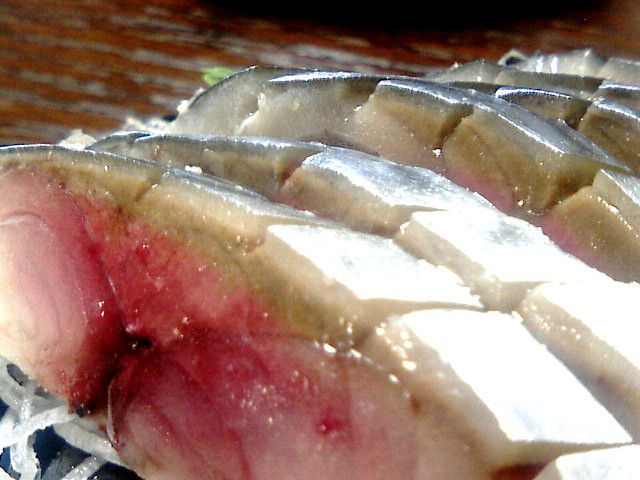 今日も〆鯖で、、、
