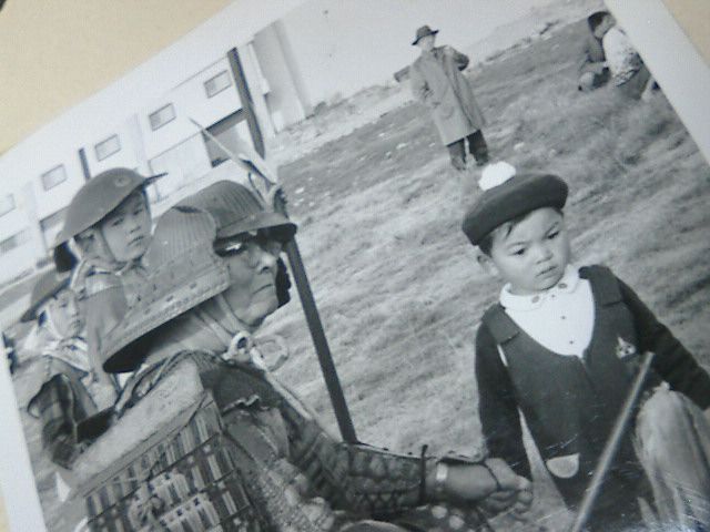 昭和41年10月8日天元台にて。