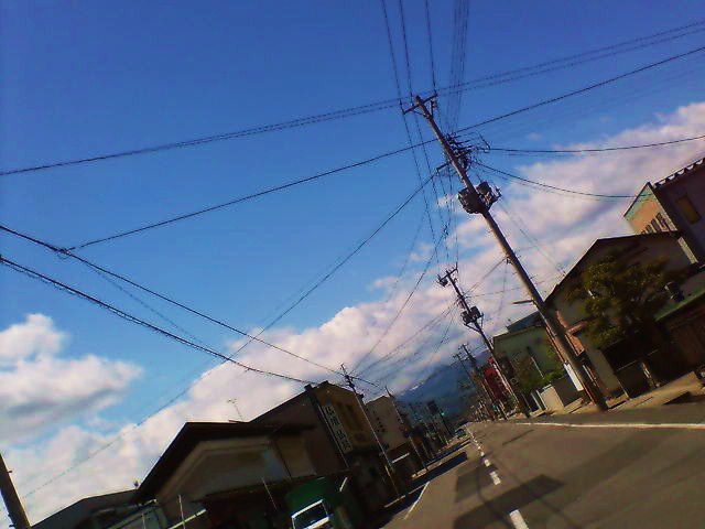 朝の柳町界隈