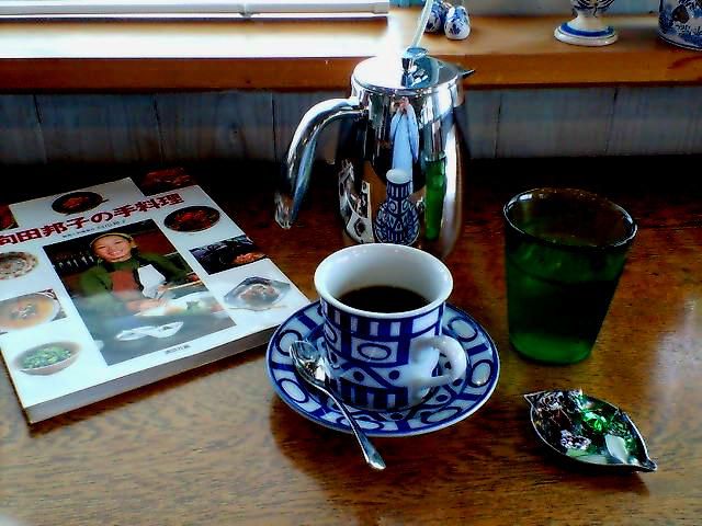 うふcafeにて、
