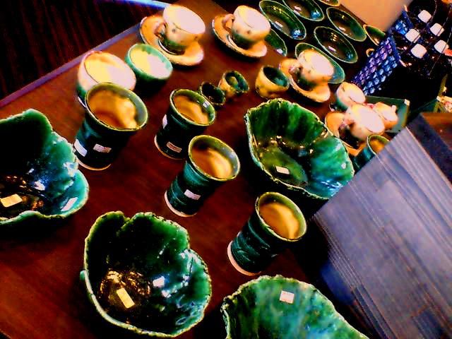 オリジナルの織部焼入荷