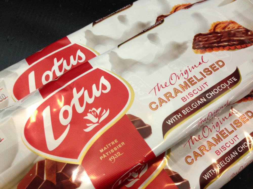 ロータス社、チョコカラメルビスケット