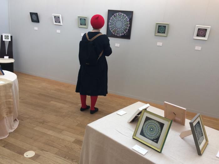 「曼荼羅」アート原画展～最終日