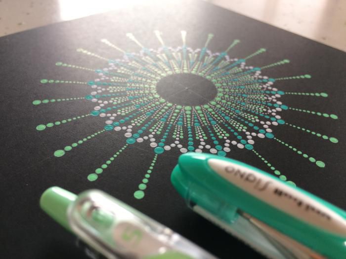 ひかりを描く・・・「曼荼羅」アート体験講座