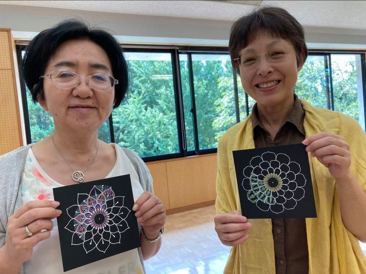 9月の「曼荼羅アート・レッスン」