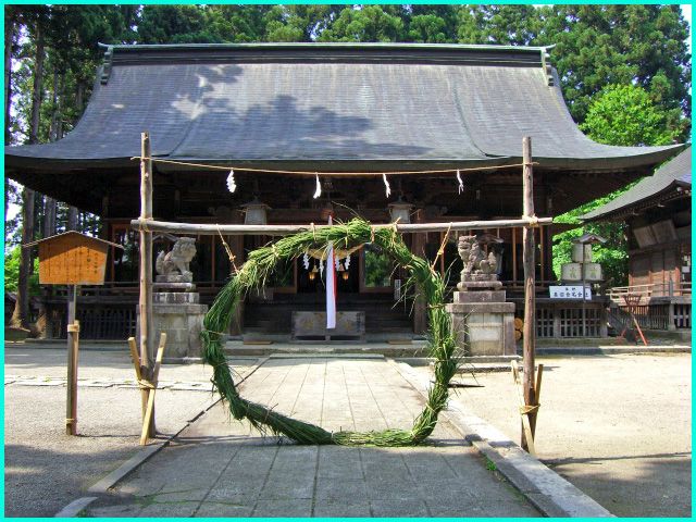 ◆茅の輪くぐり◆六月の神事
