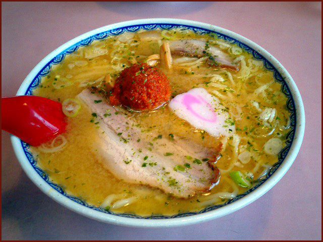 ◆龍上海米沢店の赤湯からみそラーメン◆