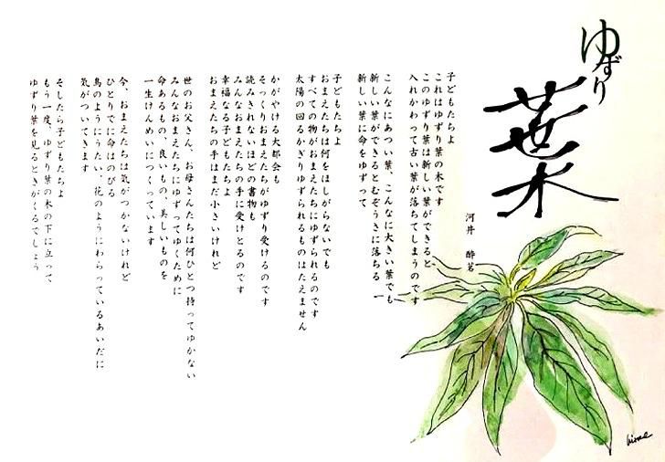 昨夜の地震はすごい揺れでしたが皆さん大丈夫ですか　昨日は中学校　明日は小学校の卒業式です　それぞれの学び舎を巣立っていきます　コロナ禍の中の卒業式で歌も歌えないという静かな卒業式だそうですがそれでもそれぞれの学び舎を巣立つ子ども達の未来に幸多からんことをお祈りするばかりです　卒業式になるといつも思い出す「ゆずり葉」という詩があります　これから成長していく人達へのメッセージのような気がしますのでご紹介します これまでも何度も紹介していますが