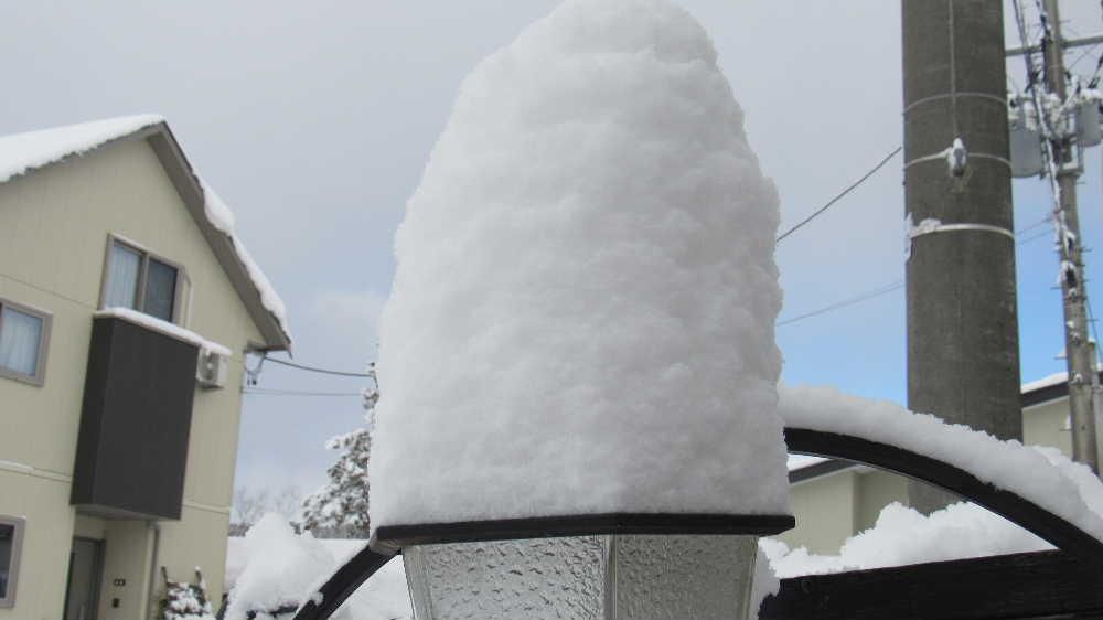 大雪の予報通り今朝は20センチほどの雪が積っており朝から除雪に大わらわです ようやく日差しも見えています 降ったり晴れたり吹雪いたりとこれからしばらくは大雪の予報で真冬日のような気温がつづきます 覚悟しましょう雪との闘いを