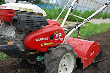 ミニ耕運機、ポチ