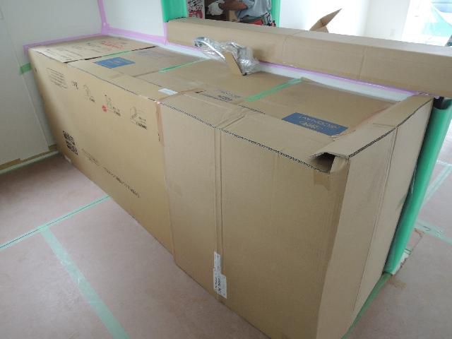 東根市 ＡＨ様邸新築工事 24 器具付け開始 『ﾃｸﾉｽﾄﾗｸﾁｬｰで建てる長期優良住宅』　
