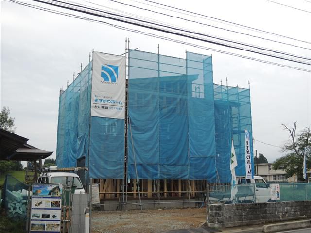 白鷹町 ＡＫ様邸新築工事 14 電気やさん登場  『ﾃｸﾉｽﾄﾗｸﾁｬｰで建てる長期優良住宅』