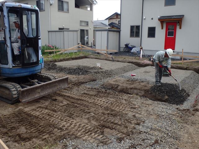 河北町 HA様邸新築工事 04 基礎工事 『ﾃｸﾉｽﾄﾗｸﾁｬｰで建てる長期優良住宅』