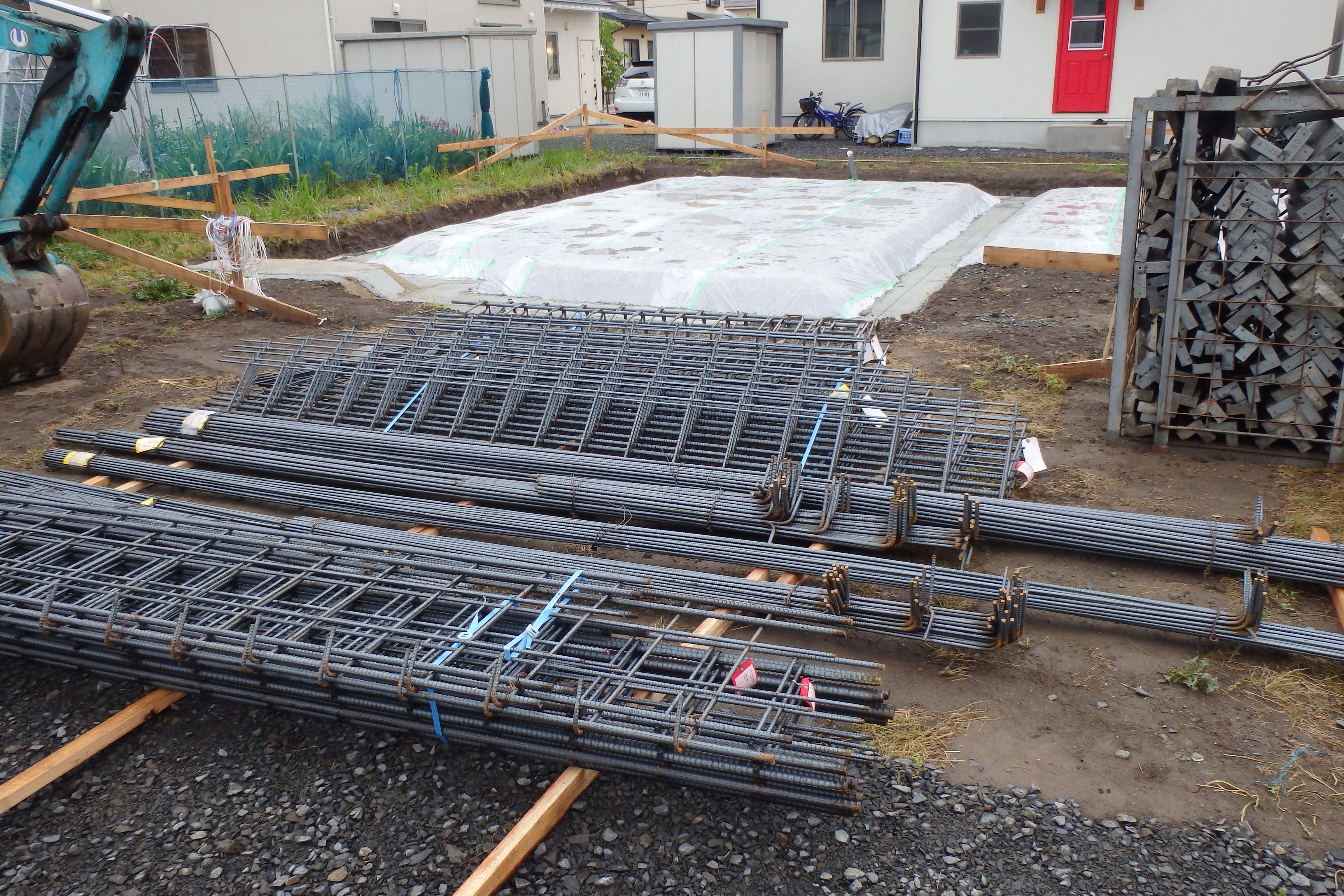 河北町 HA様邸新築工事 05 基礎工事 『ﾃｸﾉｽﾄﾗｸﾁｬｰで建てる長期優良住宅』