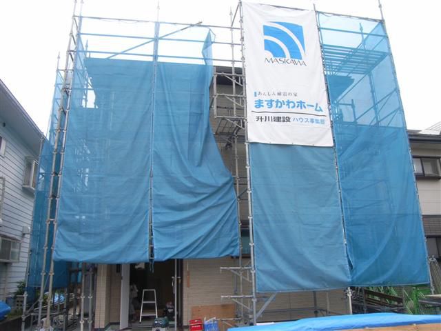 天童市 ＨＭ様邸新築工事 13 下足棚取付 『ﾃｸﾉｽﾄﾗｸﾁｬｰで建てる長期優良住宅』