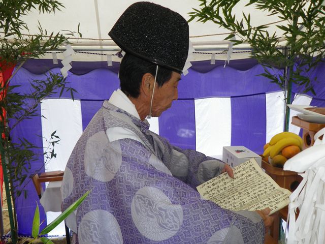 仙台市 ＨＴ様邸新築工事 01 地鎮祭 『ﾃｸﾉｽﾄﾗｸﾁｬｰで建てる仙台の平屋住宅』