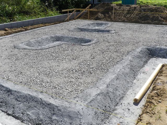 仙台市 ＨＴ様邸新築工事 02 基礎工事　根切・捨てｺﾝ 『ﾃｸﾉｽﾄﾗｸﾁｬｰで建てる仙台の平屋住宅』