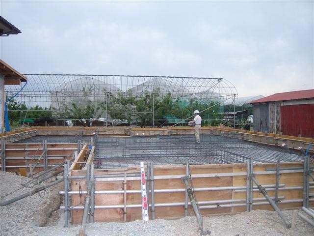 東根市 KA様邸新築工事 06 基礎配筋完了  『ﾃｸﾉｽﾄﾗｸﾁｬｰで建てる長期優良住宅』