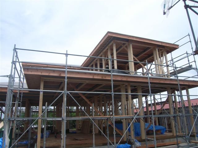 東根市 KA様邸新築工事 11 金物取付  『ﾃｸﾉｽﾄﾗｸﾁｬｰで建てる長期優良住宅』