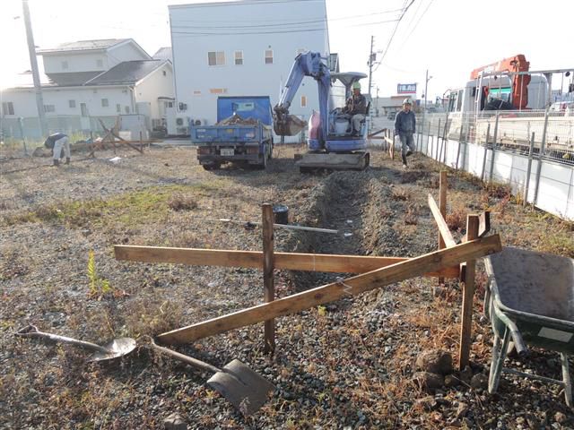 山形市 ＫＯ様邸新築工事 02 基礎工事開始！
