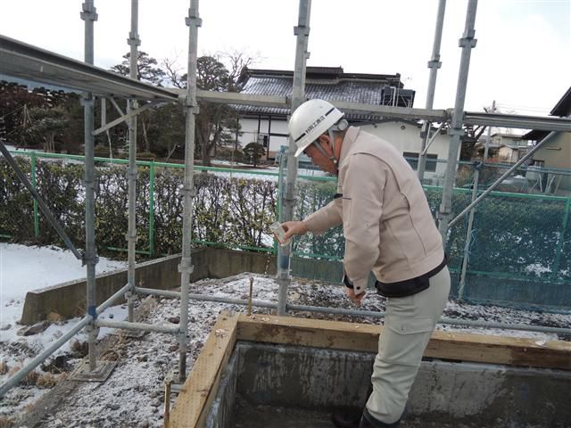 山形市 KY様邸新築工事 08 軸組み建て方1日目 『ﾃｸﾉｽﾄﾗｸﾁｬｰで建てる長期優良住宅』
