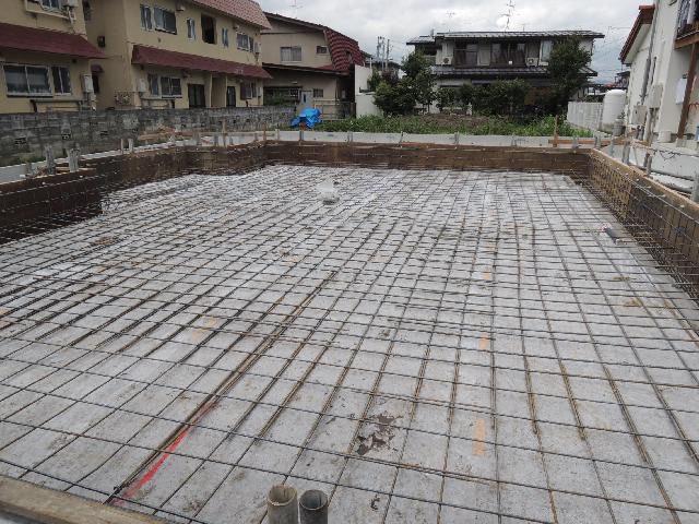 山形市 ＮＡ様邸新築工事 05 鉄筋工事　『ﾃｸﾉｽﾄﾗｸﾁｬｰで建てる長期優良住宅』
