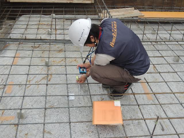 山形市 ＮＡ様邸新築工事 06 配筋検査　『ﾃｸﾉｽﾄﾗｸﾁｬｰで建てる長期優良住宅』