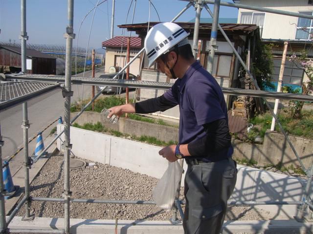 寒河江市 SK様邸新築工事 10 軸組み建て方1日目 『ﾃｸﾉｽﾄﾗｸﾁｬｰで建てる長期優良住宅』