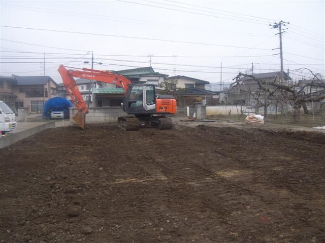大江町 SS様邸新築工事 04 解体終了！ 『ﾃｸﾉｽﾄﾗｸﾁｬｰで建てる長期優良住宅』