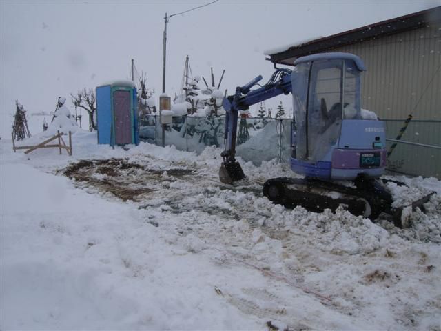 河北町 ＹＹ様邸新築工事 03 基礎工事開始　『ﾃｸﾉｽﾄﾗｸﾁｬｰで建てる河北町の家』
