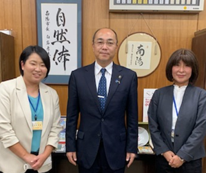 2023年10月10日（火）/南陽市長「医療的ケア児者を応援する市区町村長ネットワーク」