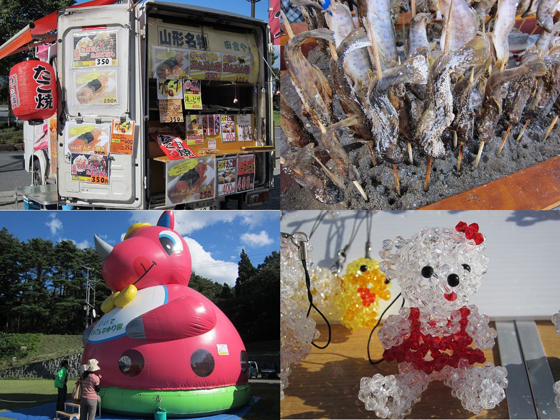 収穫祭の1コマ