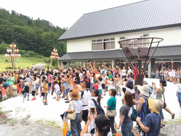 今年も８月１５日の真夏の雪まつり！無事終了しました！