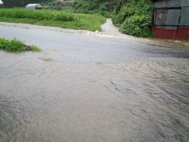 ★。★ヤバイ！！また・・・大雨になりました・・・美蔵
