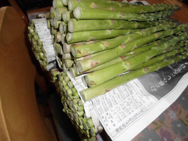 ★。★アスパラを干し物にしたら・・・美蔵