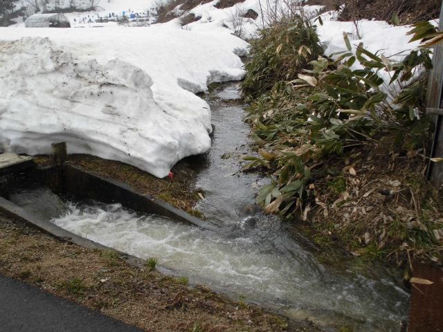 ★。★雪解けで川が増水しております・・・美蔵