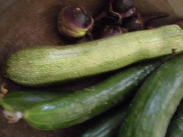 ★。★夏野菜のおすそ分け頂きました・・・美蔵