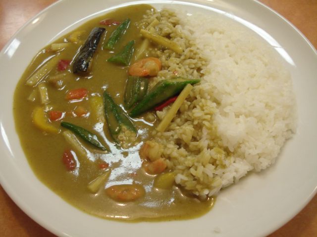 ココイチのグリーンカレー(期間限定)