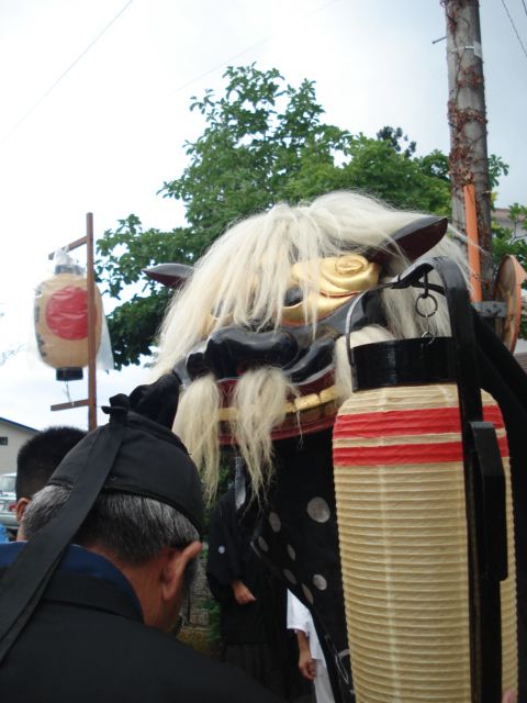 萩生諏訪神社☆荒獅子祭り☆