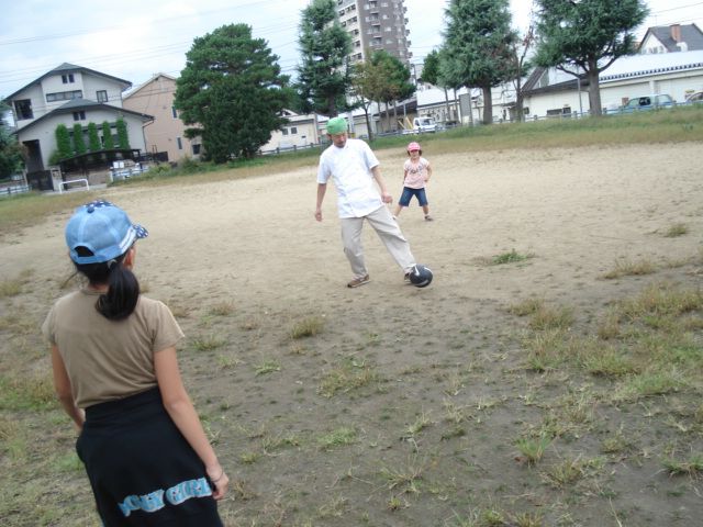 やんべ公園にて
