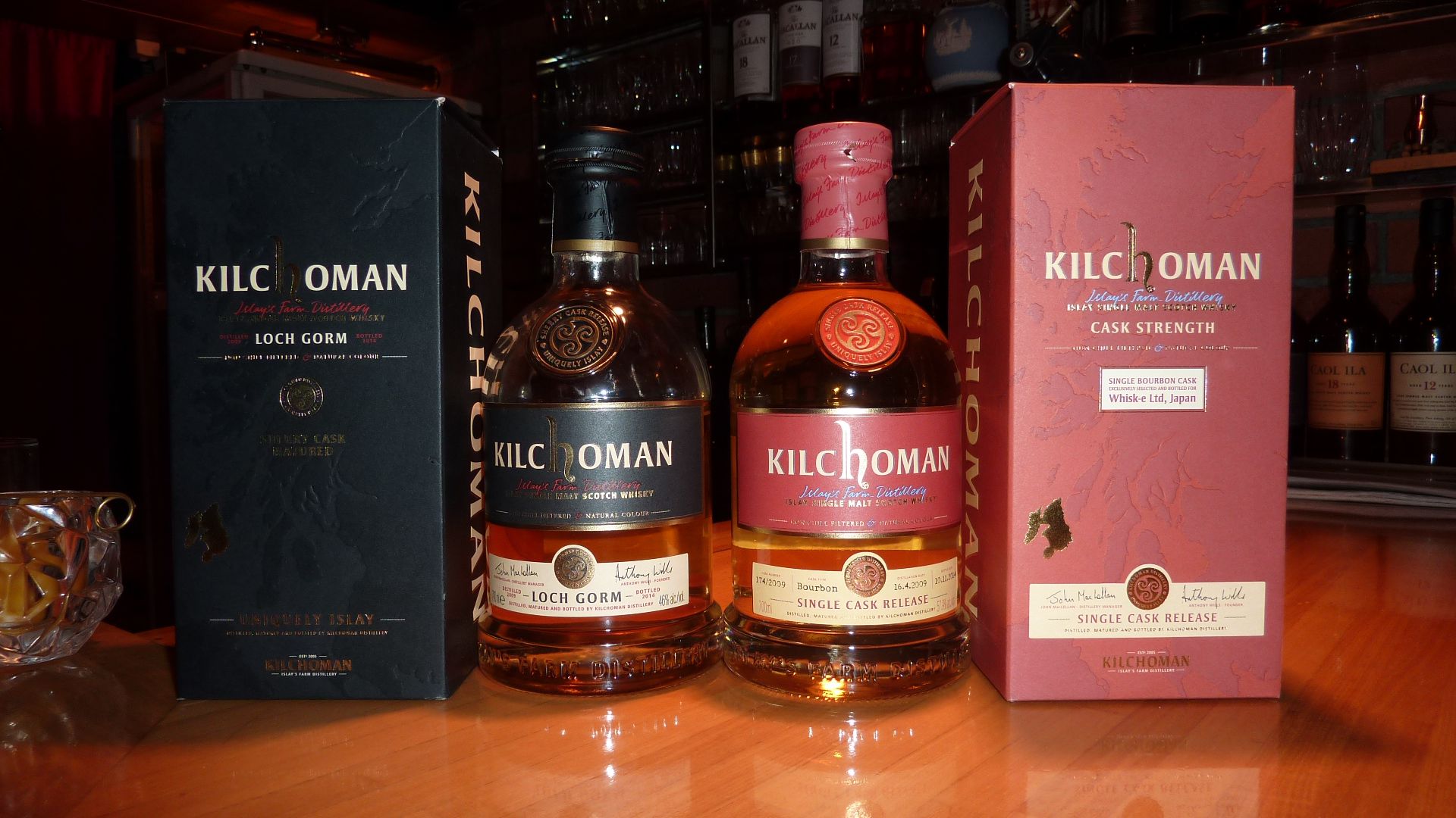 今、Kilchoman に凝っております。