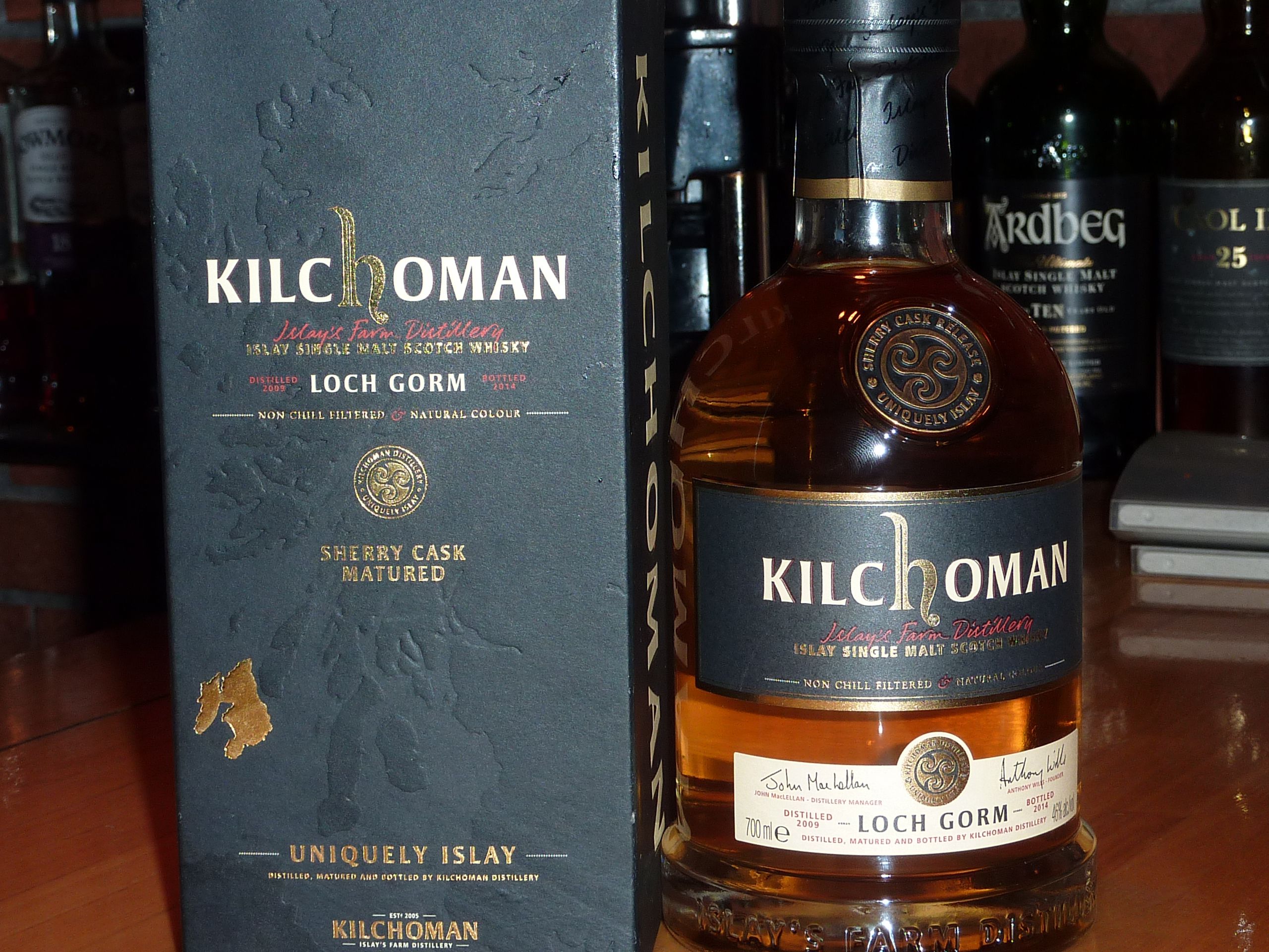 念願のKilchoman。