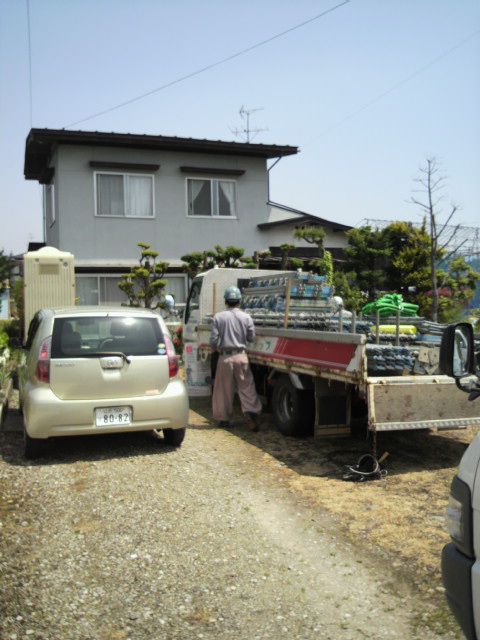 着工＆洗浄＆完了です！