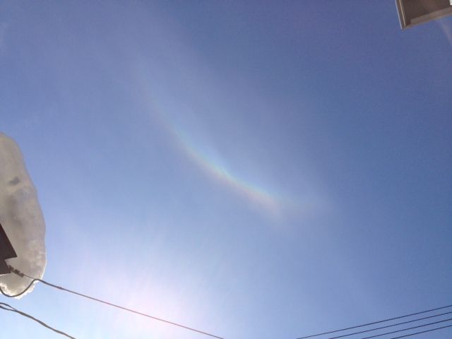 【虹？かな？】