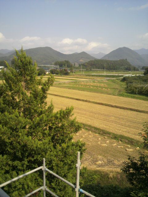 【今日は東根市　新築現場】
