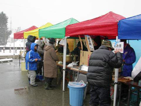 雪灯り回廊まつりｉｎ小桜館【昼の部】